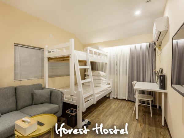 1Forest Hostel Shanghai Tongji University Siping Road Metro Station : photo 1 de la chambre chambre familiale deluxe