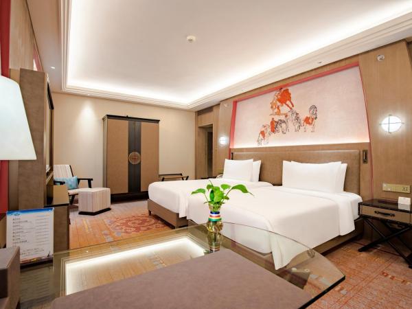 Chengdu Tibetan Hotel-Free Welcome Tibetan Tea : photo 2 de la chambre superior tibetan twin bed-free hand rub incense