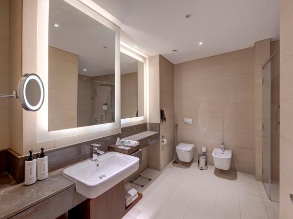 Crowne Plaza Muscat OCEC, an IHG Hotel : photo 3 de la chambre chambre lits jumeaux - non-fumeurs - vue sur wadi