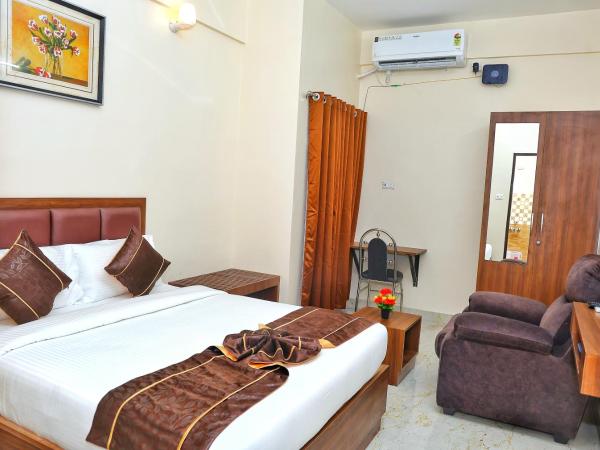 JN Residency Perungudi : photo 3 de la chambre chambre double deluxe