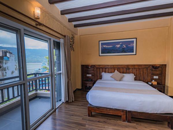 Pokhara Boutique Hotel : photo 10 de la chambre chambre double deluxe avec balcon