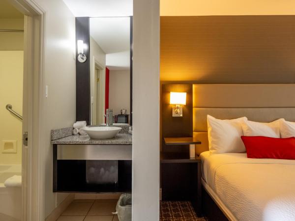 Ramada by Wyndham Ottawa On The Rideau : photo 9 de la chambre hébergement avec 1 lit queen-size - côté rivière - non-fumeurs