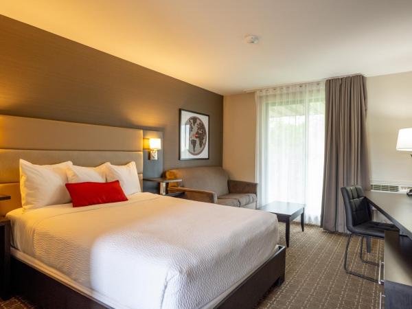 Ramada by Wyndham Ottawa On The Rideau : photo 6 de la chambre hébergement avec 1 lit queen-size - côté rivière - non-fumeurs