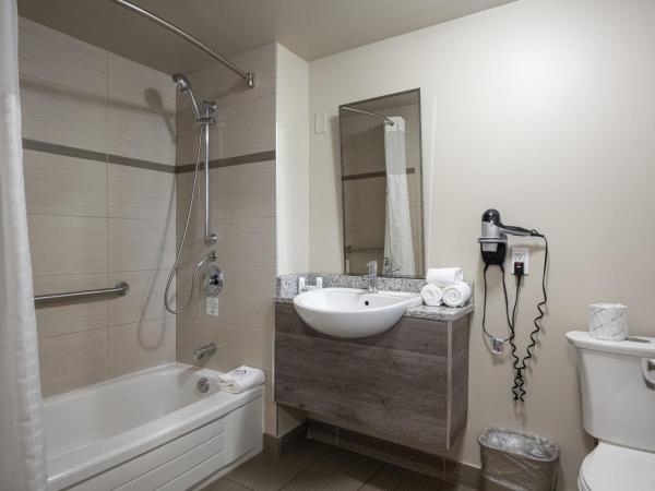 Ramada by Wyndham Ottawa On The Rideau : photo 3 de la chambre chambre pour personnes à mobilité réduite avec 1 lit queen-size - côté rivière - non-fumeurs