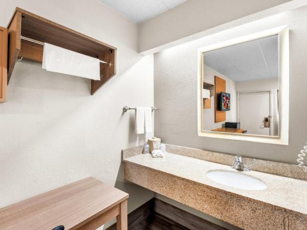 Red Roof Inn Indianapolis North - College Park : photo 4 de la chambre chambre lit king-size deluxe - non-fumeurs