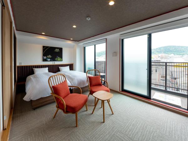 Wanosato Kyoto Musee : photo 4 de la chambre chambre lits jumeaux spacieuse