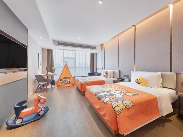 Atour Hotel Guangzhou Panyu City Bridge : photo 1 de la chambre jimu child-parent twin room