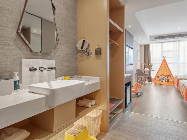 Atour Hotel Guangzhou Panyu City Bridge : photo 3 de la chambre jimu child-parent twin room