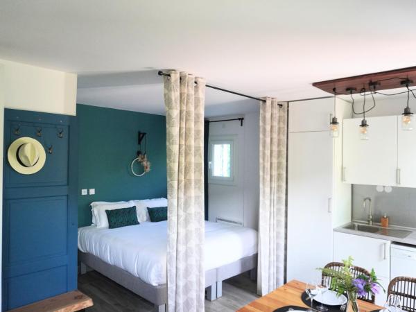 La Quintita Biarritz - studio avec jardin : photo 2 de la chambre studio avec vue sur jardin
