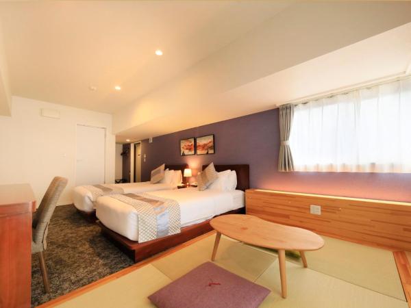 Hotel Tokyo Trip Ueno Nishi Nippori : photo 8 de la chambre chambre lits jumeaux de style occidental japonais - non-fumeurs