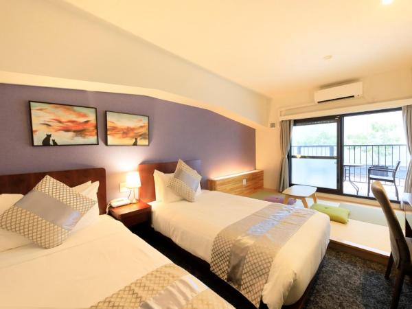 Hotel Tokyo Trip Ueno Nishi Nippori : photo 7 de la chambre japanese western style twin with balcony - non-smoking