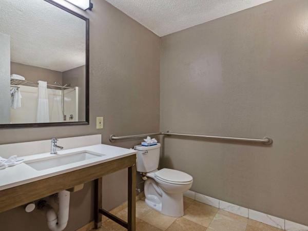 Best Western Savannah Historic District : photo 4 de la chambre chambre lit king-size avec douche accessible en fauteuil roulant - adaptée aux personnes à mobilité réduite