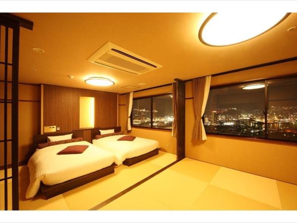 Hotel Amandi : photo 3 de la chambre room with tatami area and sea view