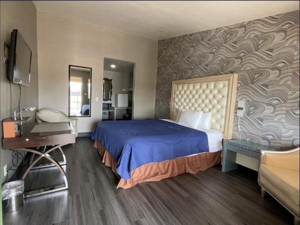 Crown Motel Downtown Fremont St : photo 3 de la chambre chambre lit king-size standard