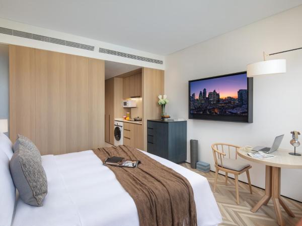 Citadines Yazhou Bay Sanya : photo 2 de la chambre chambre lit queen-size deluxe