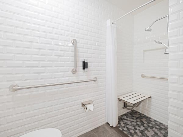 voco The Franklin New York, an IHG Hotel : photo 2 de la chambre chambre double pour personnes à mobilité réduite avec douche accessible en fauteuil roulant - non-fumeurs