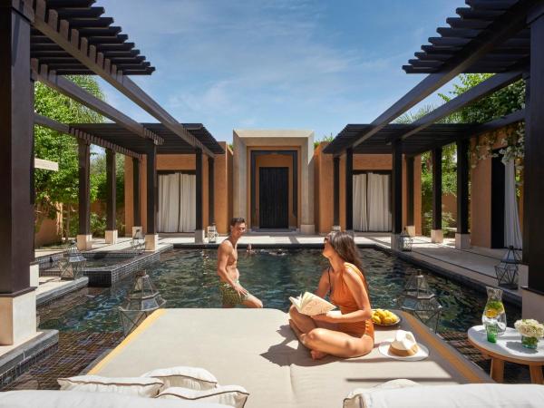 Mandarin Oriental, Marrakech : photo 9 de la chambre villa familiale mandarine avec piscine