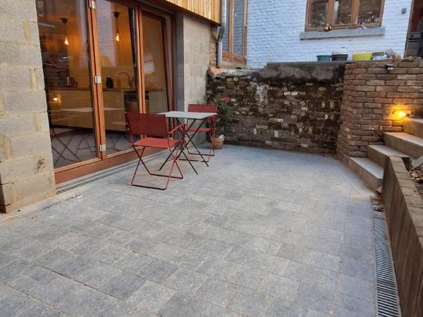 Bed and breakfast Le fourchu fossé : photo 6 de la chambre appartement 1 chambre avec terrasse