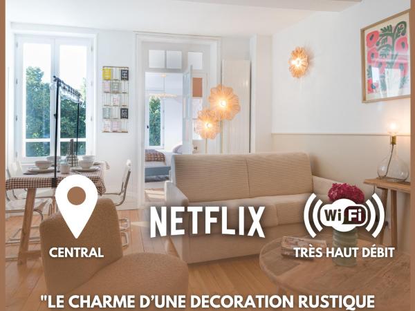 Villa Robs - Appartements tout confort, Netflix, Haut débit, Localisation idéale - Courts séjours & Affaires : photo 1 de la chambre appartement 1 chambre