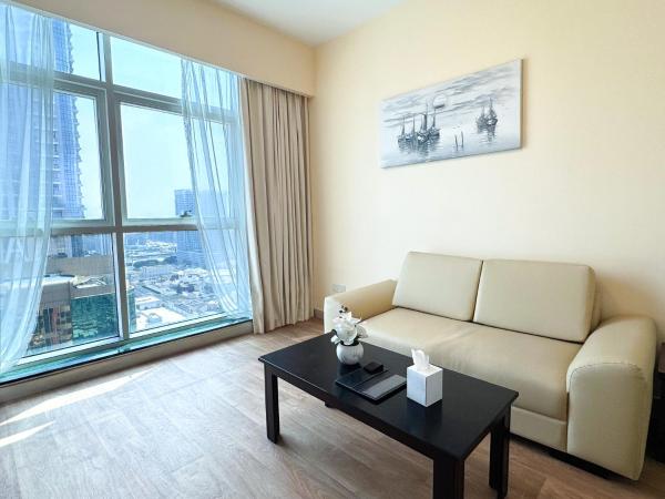 Emirates Grand Hotel : photo 5 de la chambre one bedroom suite with burj khalifa view