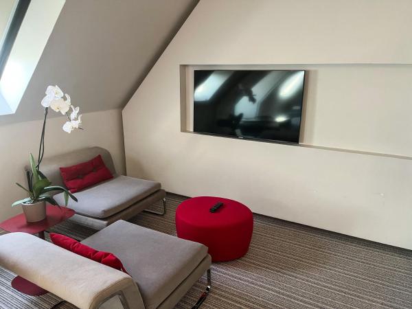 Novotel Paris Les Halles : photo 4 de la chambre suite junior lit queen-size