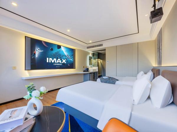 Xinghe Yuezhi S Hotel to Guangzhou Yuexiu Park Railway Station Subway Station Baima Clothing City Flagship Store : photo 3 de la chambre chambre lits jumeaux movie