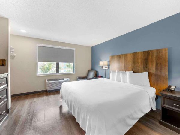 Extended Stay America Premier Suites - Fort Lauderdale - Convention Center - Cruise Port : photo 1 de la chambre studio lit queen-size - accessible aux personnes à mobilité réduite/non-fumeurs
