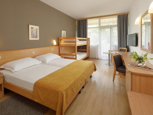 Hotel Aurora Plava Laguna : photo 1 de la chambre chambre familiale classique avec balcon - côté parc