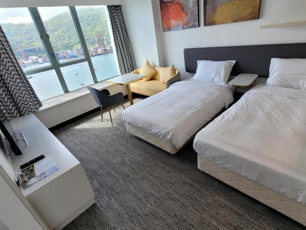 Grand Bay View Hotel : photo 3 de la chambre 3 beds family seaview suite