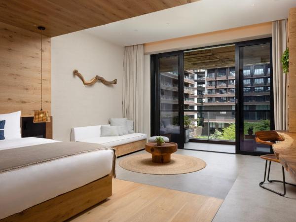 1 Hotel Haitang Bay, Sanya : photo 1 de la chambre hébergement lit king-size botanic - vue sur piscine