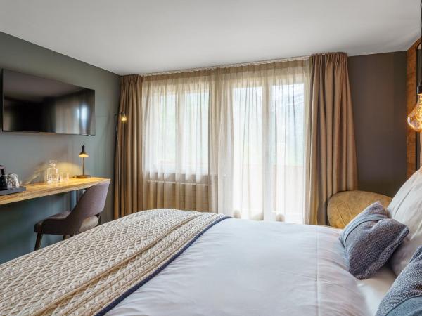 Boutique Hotel Panorama Grindelwald : photo 2 de la chambre chambre lit king-size - vue sur montagne
