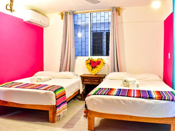 Casona Pueblo Mágico : photo 1 de la chambre chambre deluxe avec 2 lits queen-size