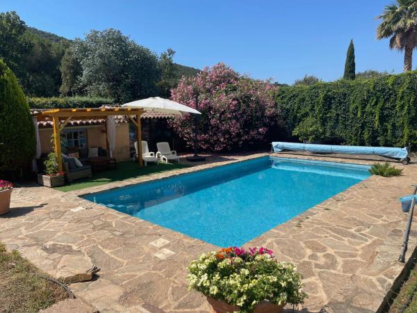La Borréliane : photo 4 de la chambre chambre double - vue sur piscine