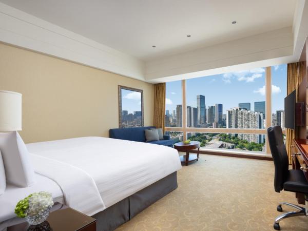 Shangri-La Chengdu : photo 4 de la chambre chambre double deluxe - vue sur ville