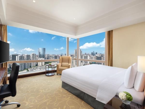 Shangri-La Chengdu : photo 3 de la chambre chambre double deluxe - vue sur ville