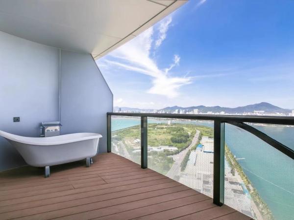Sanya Romantic Journey Sea Resort & Spa : photo 4 de la chambre chambre lit king-size - vue sur mer