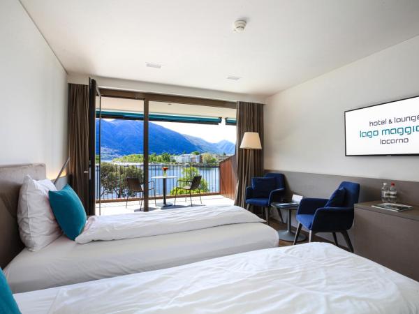 Hotel Lago Maggiore - Welcome! : photo 3 de la chambre chambre double panorama - vue sur lac