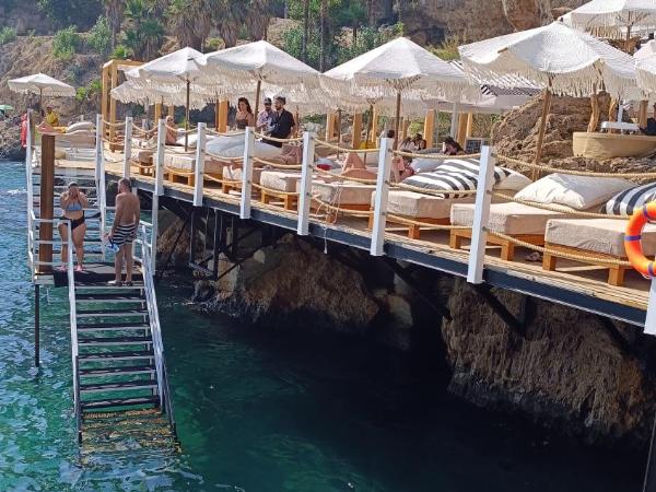 Lucky Monkey Hotel : photo 7 de la chambre chambre double deluxe - vue latérale sur mer