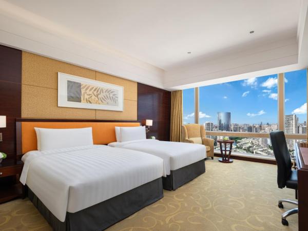 Shangri-La Chengdu : photo 1 de la chambre chambre lits jumeaux deluxe - vue sur ville