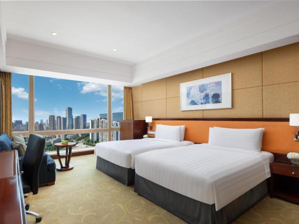 Shangri-La Chengdu : photo 1 de la chambre chambre lits jumeaux horizon - vue sur rivière