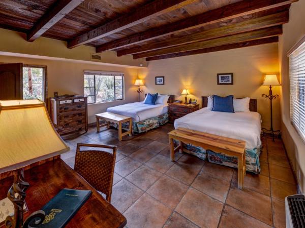 Hacienda del Sol Guest Ranch Resort : photo 2 de la chambre hébergement hacienda avec 2 lits queen-size