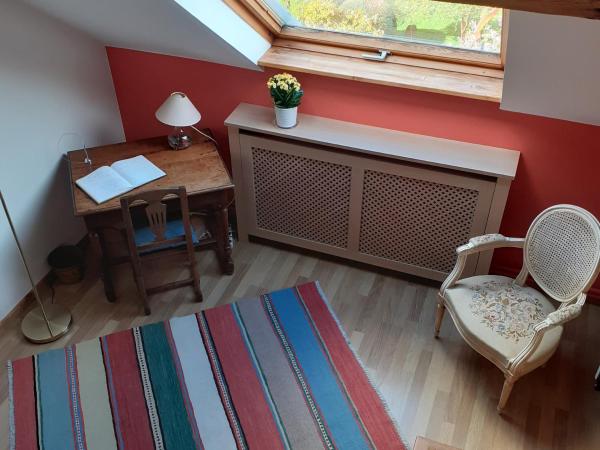 B&B Woluwé : photo 3 de la chambre chambre lits jumeaux standard avec vue sur jardin