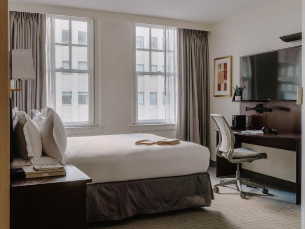 Club Quarters Hotel Downton, Houston : photo 3 de la chambre chambre standard lit queen-size