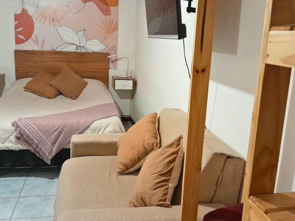 THE BLUE GLACIER : photo 4 de la chambre studio avec vue sur jardin