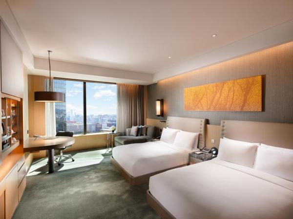 Conrad Seoul : photo 3 de la chambre chambre de luxe avec 2 lits queen-size - vue sur ville