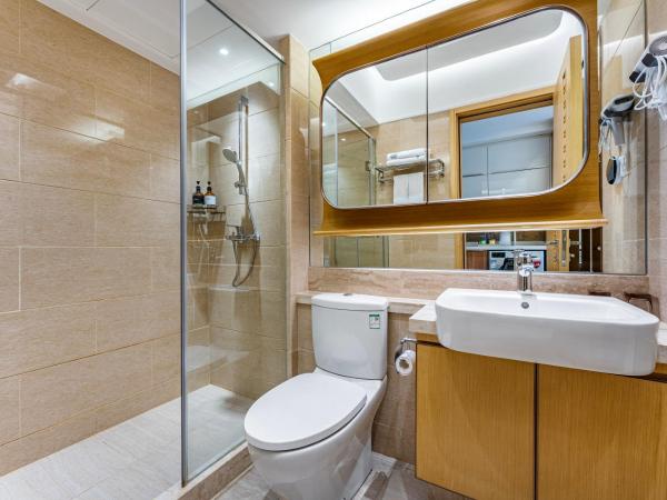 Raffles Executive Apartment - Guangzhou Huijin International Finance Center, Keyun Road Metro Station Branch-Canton Fair Free Shuttle : photo 1 de la chambre chambre lit queen-size deluxe