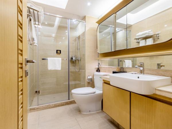 Raffles Executive Apartment - Guangzhou Huijin International Finance Center, Keyun Road Metro Station Branch-Canton Fair Free Shuttle : photo 7 de la chambre chambre lits jumeaux deluxe