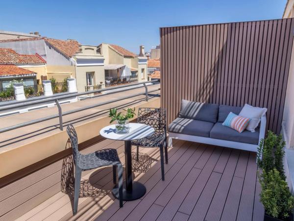 NH Madrid Lagasca : photo 2 de la chambre chambre double ou lits jumeaux standard avec terrasse