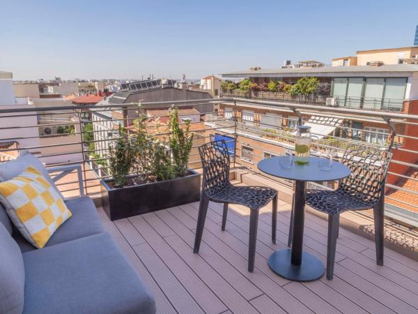 NH Madrid Lagasca : photo 3 de la chambre chambre double ou lits jumeaux standard avec terrasse