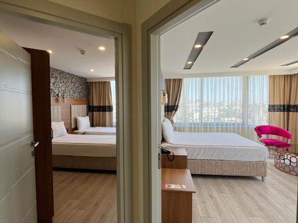 Golden Lux Hotel Antalya : photo 2 de la chambre suite deluxe avec baignoire spa